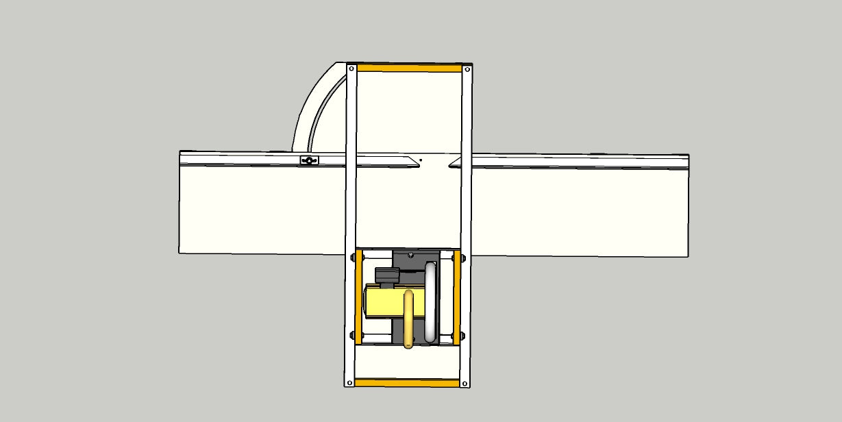 Projeto para fazer Guia com meia esquadria para serra circular