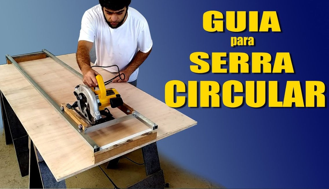 Projeto de guia para serra circular manual
