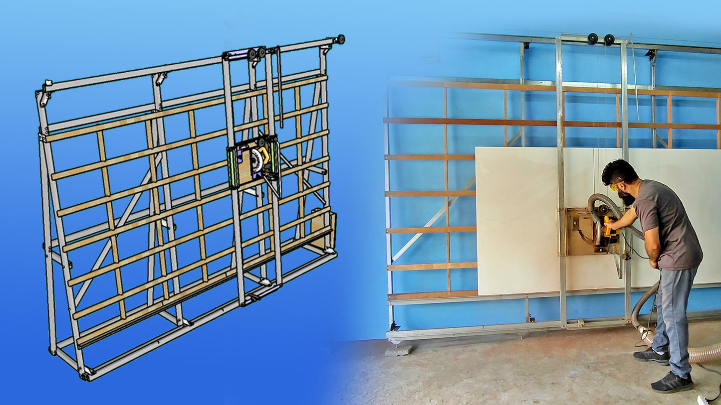 Projeto para seccionadora vertival com metalon