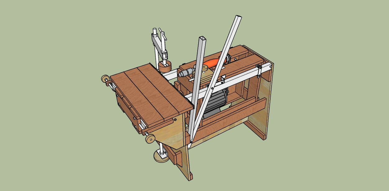 Projeto para furadeira horizontal