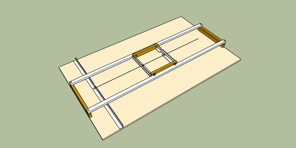 Projeto de guia para serra circular manual