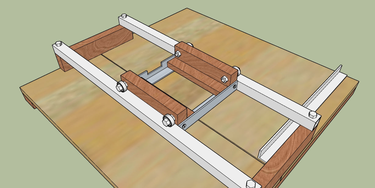 Projeto para guia com serra tico tico