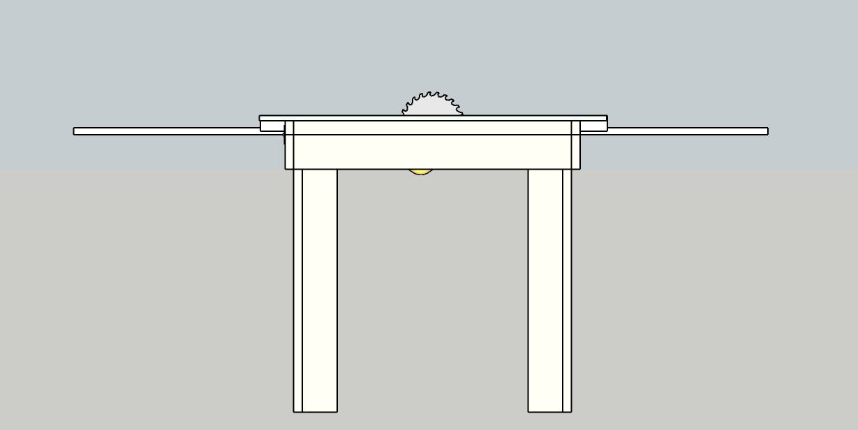 Projeto para Serra esquadrejadeira com serra circular manual