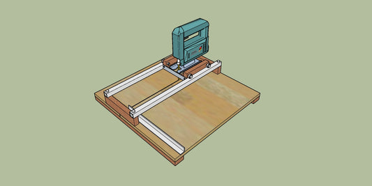 Projeto para guia com serra tico tico