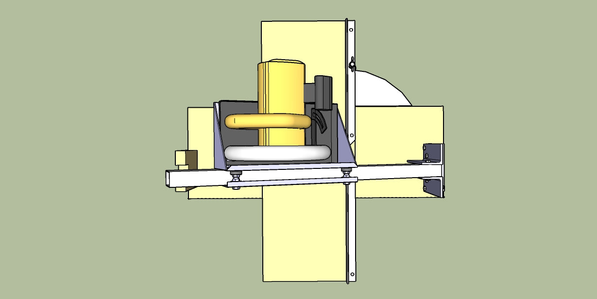 projeto meia esquadria com serra circular manual