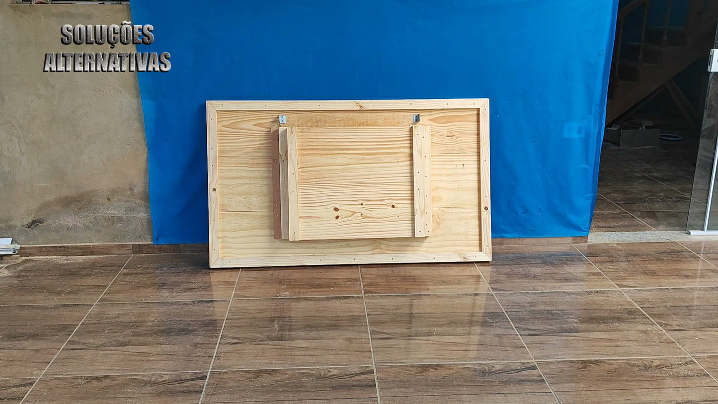 Projeto para mesa desmontável